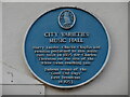 SE3033 : City Varieties Blue Plaque in Swan Street by David Hillas