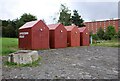 NS5867 : Storage units, Applecross Wharf by Richard Sutcliffe