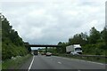 SP6277 : Yelvertoff Road crossing A14 near Woodside Farm by David Smith