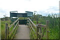 SJ9024 : Bird Hide on Doxey Marshes, Stafford by Rod Grealish