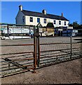 SO6707 : Highview Garden Centre entrance gates, Blakeney, Gloucestershire by Jaggery