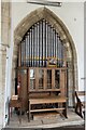 SK9200 : Organ, St Mary's church, Morcott by Julian P Guffogg