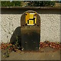 SD4663 : Old Boundary Marker on the A589 Morecambe Road by C Leather