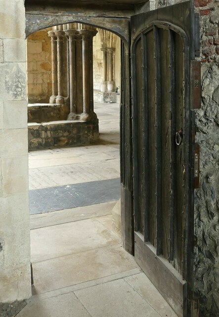 Cloister doorway, Norwich Cathedral