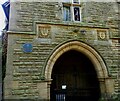 NZ2666 : Ornate doorway to the gatehouse at Jesmond Dene by Robert Graham