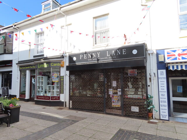 Antique shop, card and gift shop, St Marychurch Precinct