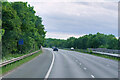 SP4796 : Southbound M62 at Driver Location B117.1 by David Dixon