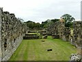 SE5478 : Lay brothers' range, Byland Abbey by Alan Murray-Rust