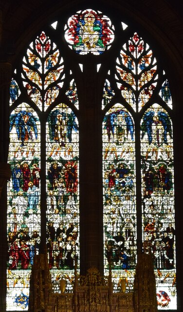 Liverpool - Anglican Cathedral - Great "East" (South) Window