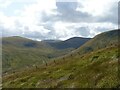 NX5293 : View into the upper Garryhorn Burn by Alan O'Dowd