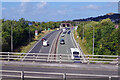 SH7877 : A55 approaching Conwy Tunnel by Stephen McKay