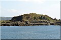 NM7317 : Easdale from the sea by Rob Farrow