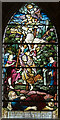 TF5183 : Stained glass window, St Peter's church, Trusthorpe by Julian P Guffogg