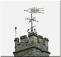 ST0801 : St Mary the Virgin Church Weather Vane by John P Reeves