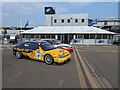 SP6742 : Pair of old touring cars at Silverstone by TCExplorer