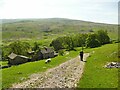 SD9079 : Footpath descending to Yockenthwaite by Stephen Craven