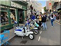 TQ3103 : Scooters parked on East Street, Brighton by Chris Holifield