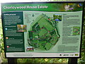 TQ0397 : Chorleywood House Estate Information Board (2) by David Hillas