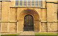 SK7053 : Romanesque West Door by Richard Croft