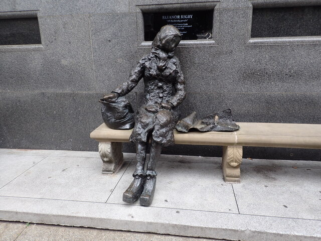 Statue of Eleanor Rigby in Liverpool