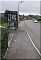 ST2988 : Bus shelter, Ridgeway Hill, Newport by Jaggery