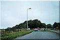 TR3343 : A2, Jubilee Way, approaching the roundabout at Deal Road by David Dixon