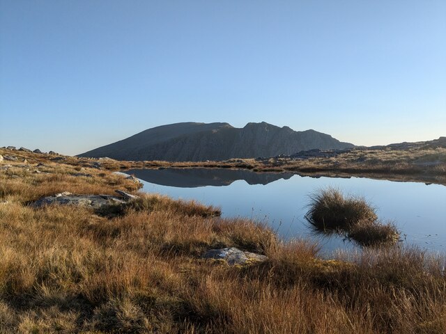 Mountain reflection