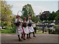 TQ2764 : Morris Dancing by Peter Trimming