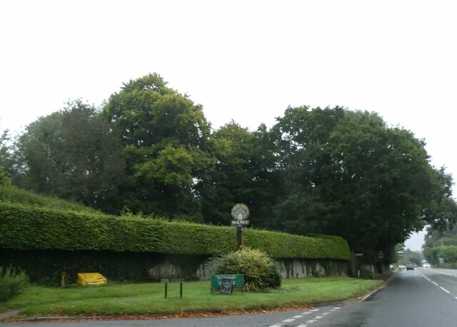 Village sign, A272, Bolney