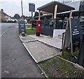 ST2988 : King George V pillarbox, Ridgeway Avenue, Newport by Jaggery