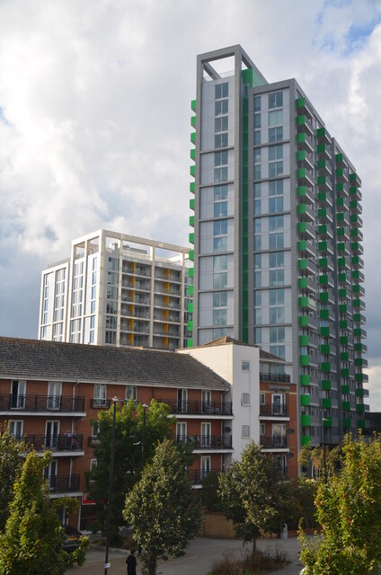 Walter Keen House and Eliza Knight apartment blocks, Abbey Wood