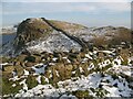 NY7667 : Hadrians Wall and Highshield Crags by Adrian Taylor