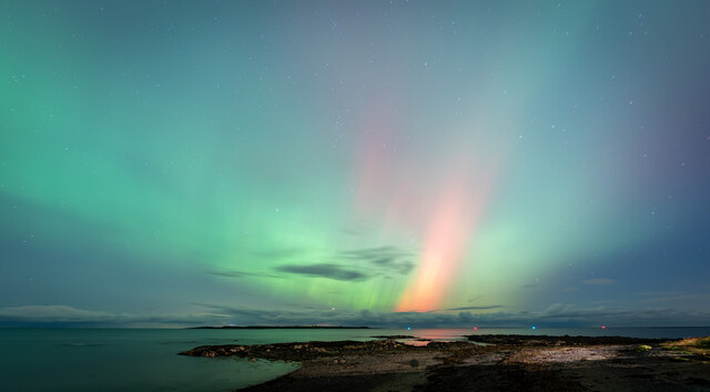 Aurora Borealis over the North Channel