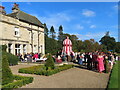 NZ8005 : Wedding reception at Egton Manor by David Hawgood