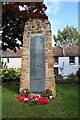 NO2507 : War memorial, Brunton Green, Falkland by Richard Sutcliffe