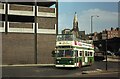 SK5739 : Open top bus at Broad Marsh  1984 by Alan Murray-Rust