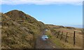 SD8319 : Former Tramway outside Cragg Quarry looking West by Chris Heaton