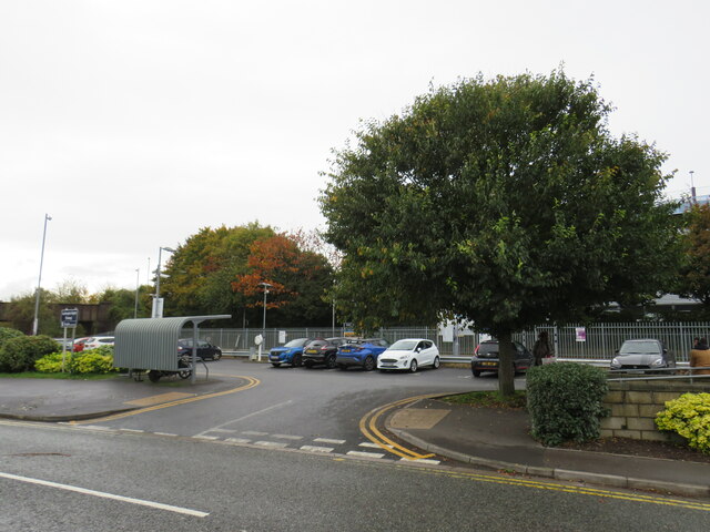 Car park at Southampton Airport Parkway station