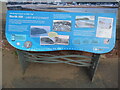 SS9746 : Close-up view of Interpretation Panel Two on Minehead Sea Front by David Hillas