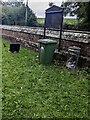 SO6815 : Forest of Dean District Council wheelie bin, Flaxley by Jaggery