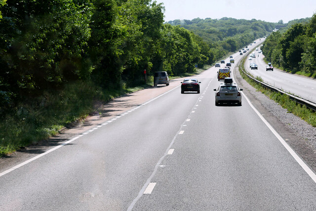 Layby on the westbound A30