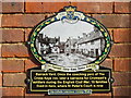 TQ0090 : Barrack Yard Plaque, Chalfont St Peter by David Hillas