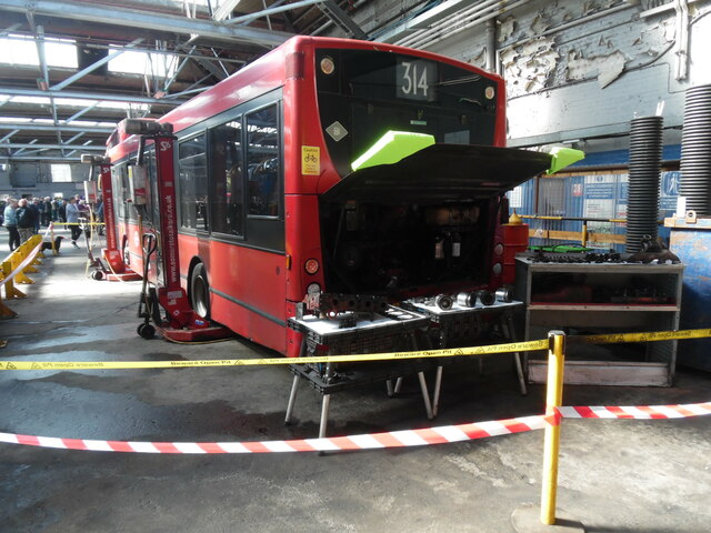 Stagecoach London bus 36347 in Bromley Bus Garage (2)