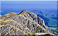 NY2707 : Loft Crag with Gimmer Crag by Trevor Littlewood