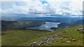 NN4967 : Southern end of Loch Ericht from Sron Bealach Beithe, Ben Alder by Colin Park