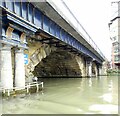 ST5972 : Passing out of Bristol Bridge  by Gerald England