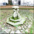 ST5873 : Old plinth in St James' Park by Gerald England