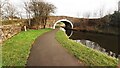 SD8848 : Leeds & Liverpool Canal approaching Greenber Field Bridge from SW by Roger Templeman