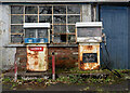 J3296 : Former garage, Ballyboley by Rossographer