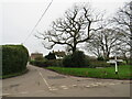 SZ1897 : Minor road junction near Bransgore by Malc McDonald